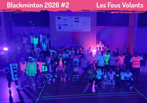 Retour en images de la soirée Blackminton 2026